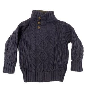 Navy Baby Gap Cable Sweater size 18-24 months